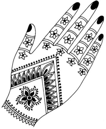 Индийское мехенди эскизы