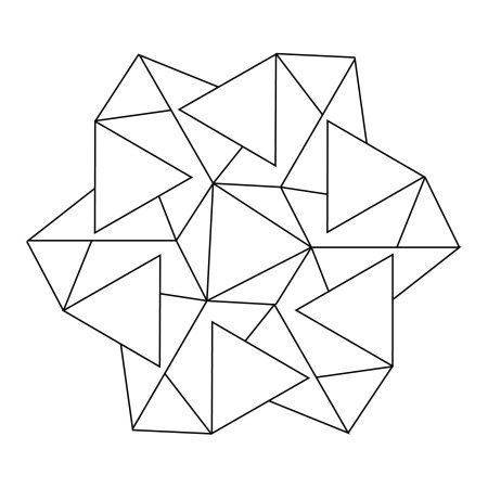 Геометрические раскраски