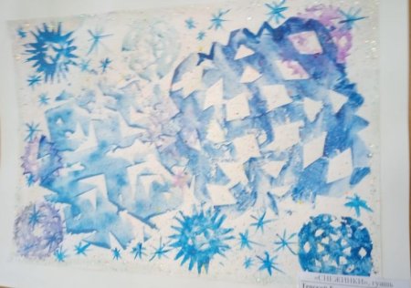 Конкурс детских рисунков зимние узоры