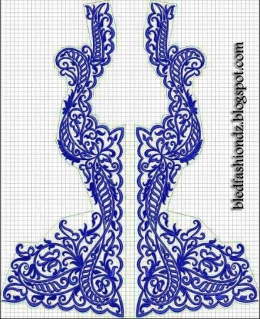 Узоры для тамбурной вышивки