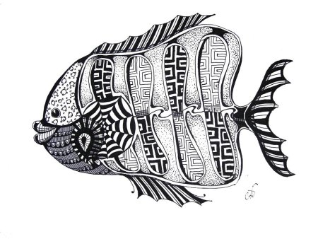 Стилизованные рыбы