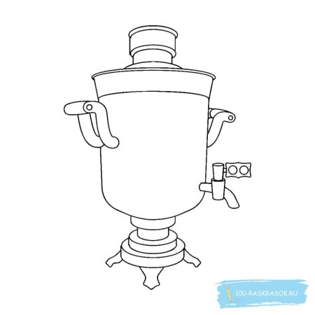 Чайник рисунок
