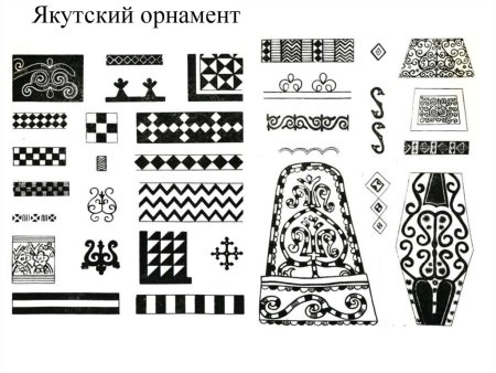 Орнамент якутов традиционный
