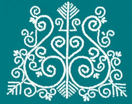 Лировидный орнамент якутов