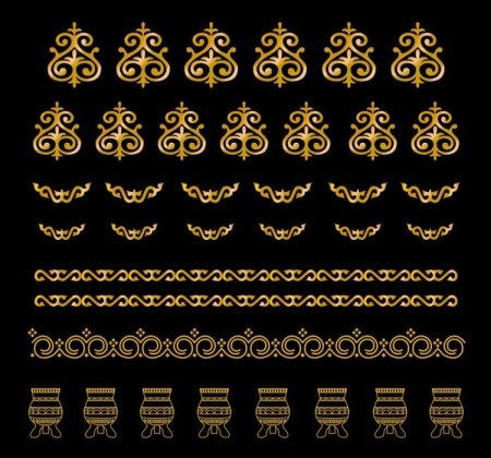 Якутские узоры Мандар Уус