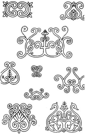 Якутские орнаменты Харысхал