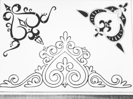 Лировидный орнамент в Якутской