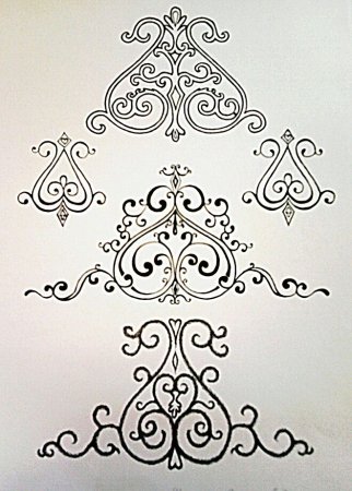 Лировидный орнамент якутов