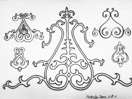 Оьуор Якутский орнамент