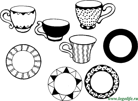 Посуда задания для дошкольников