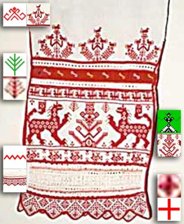 Полотенце с солярными знаками