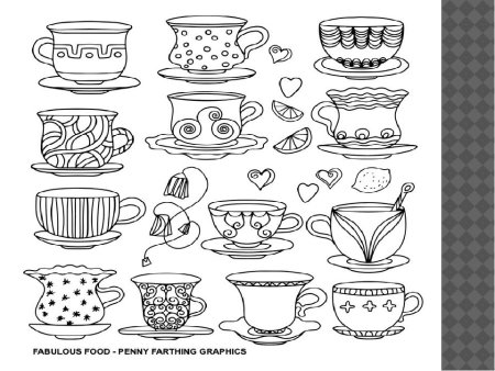 Типы узоров на посуде