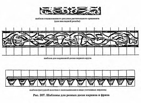 Чертежи резных наличников для начинающих