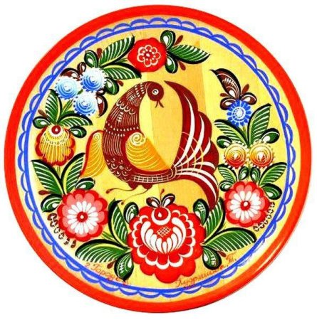 Русские росписи Городецкая