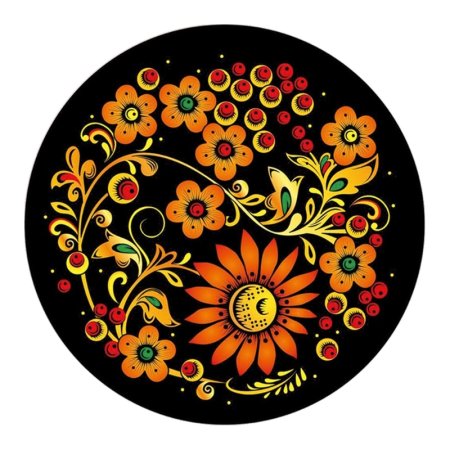 Хохломская роспись фоновая роспись