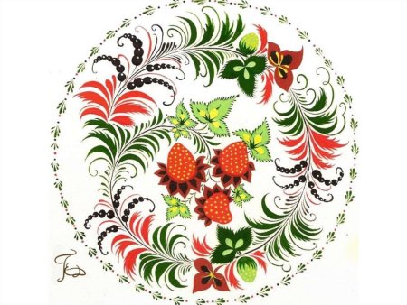 Хохлома травная роспись