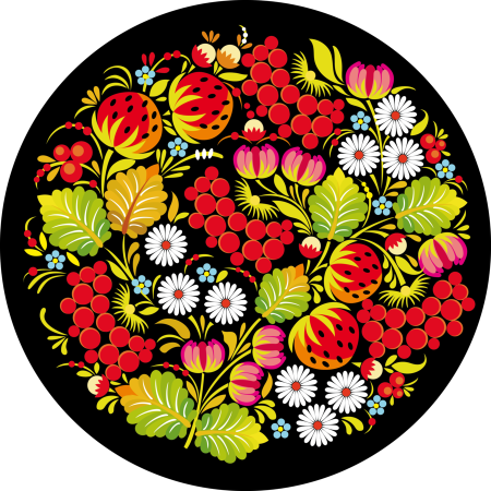 Петриковская роспись узоры