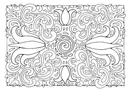 Коврик для раскрашивани