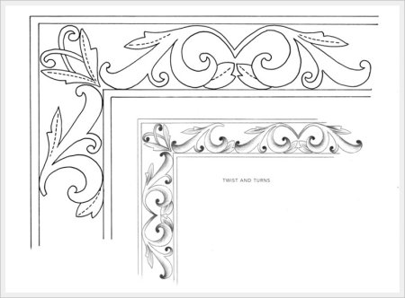 Резьба по дереву орнаменты для рамки
