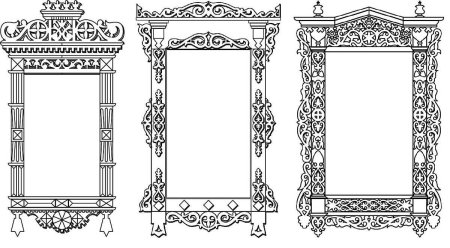 Резные наличники на окна