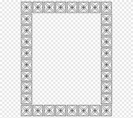 Геометрический узор рамка