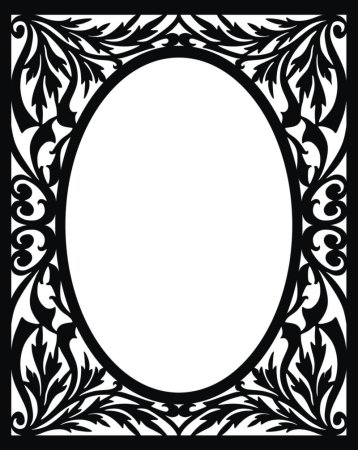 Трафареты рамок для фотографий