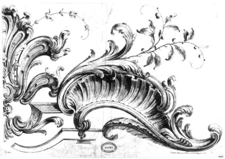 Завитки в стиле рококо