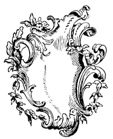 Орнамент рококо Рокайль