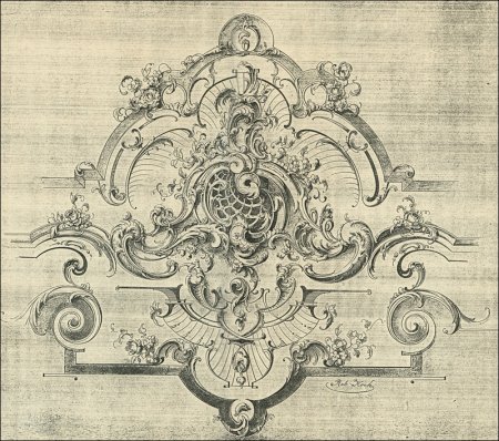 Орнамент рококо Рокайль