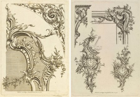 Узоры эпохи рококо