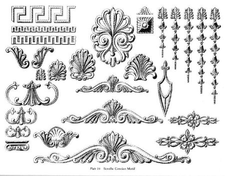 : Пальметта орнамент классицизм