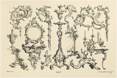 Забор 18 века в стиле рококо