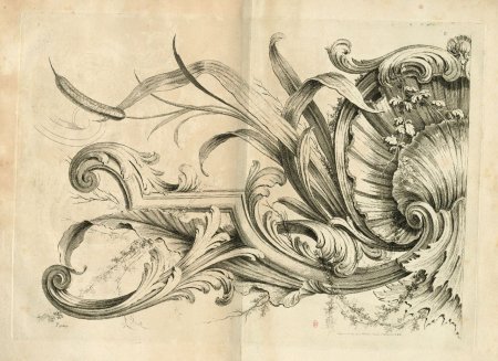 Стиль рококо Акант