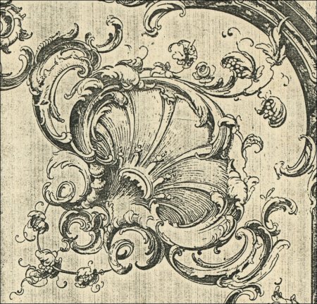 Орнамент рококо Рокайль