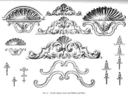 Орнамент в стиле Барокко архитектура