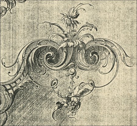 Лиственный орнамент рококо Robert Koch