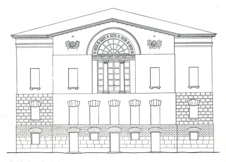 Фасады зданий для набросков