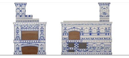 Изразцовая русская печь. 2 Класс перспектива