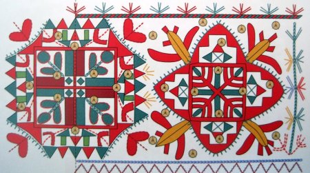 Немецкий национальный орнамент германский