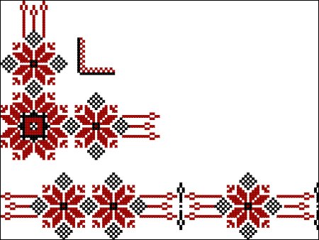 Национальный орнамент Удмуртии