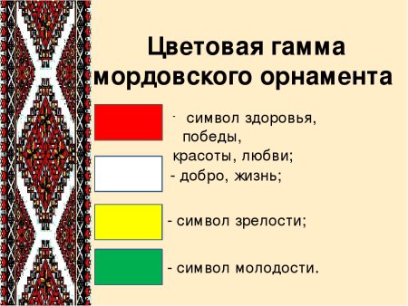 Орнамент мордвы