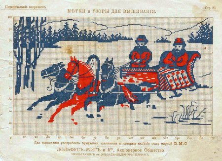 Вышивка 19 века схемы