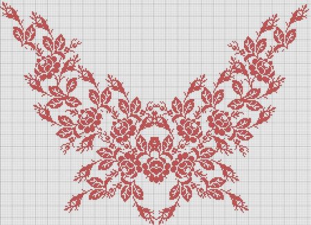 Красивый орнамент для вышивки