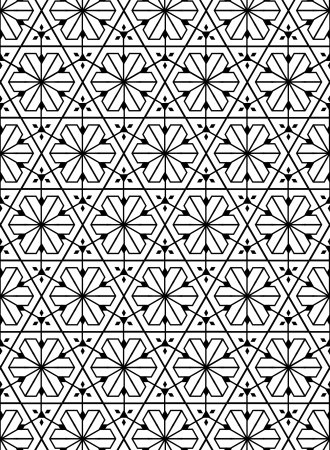 Геометрический орнамент раппорт