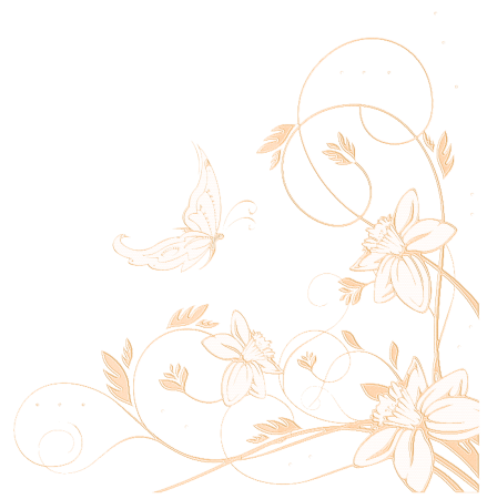 Белый фон с узорами