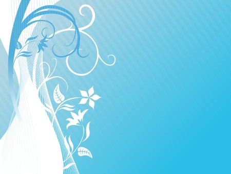 Красивые узоры на голубом фоне