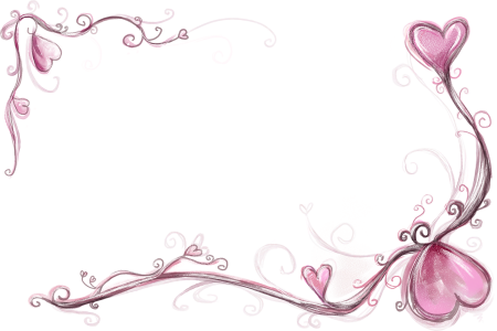 Романтическая рамка для текста