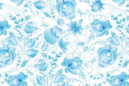 Гжель узоры