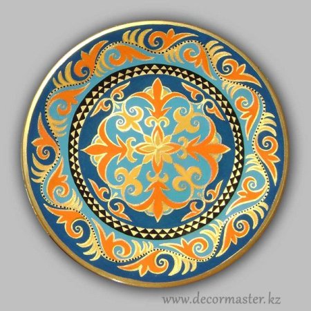 Тарелки с казахским узором