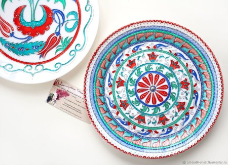 Узоры на тарелках